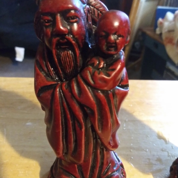 COPY - Set of 3 cherry Buddhas - Picture 5 of 6